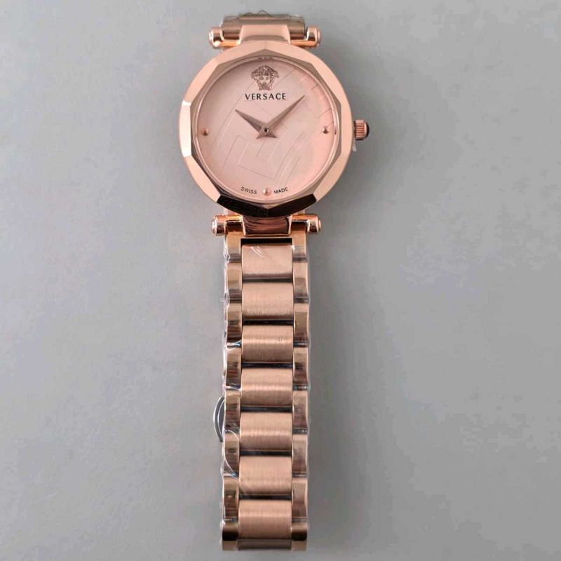 Versace Rose Gold Ladies Watch