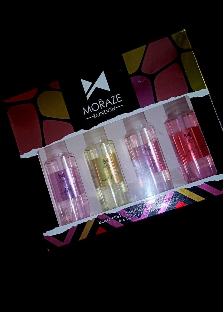 Moraze London Body Mist Set