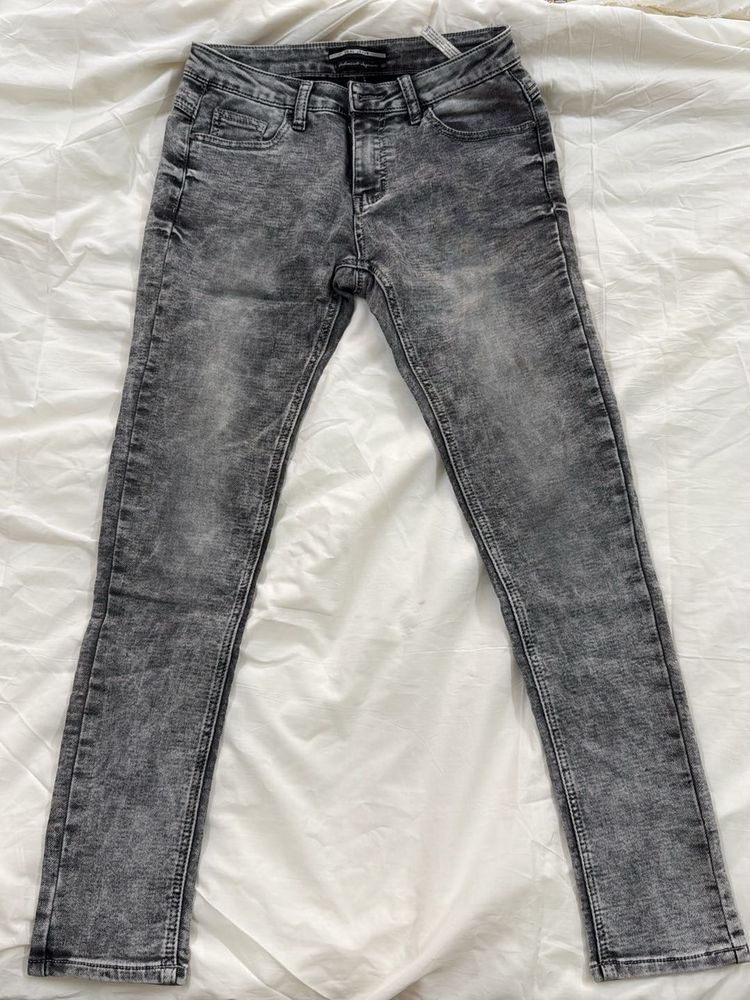 Charcoal Skinny Jean From Deal