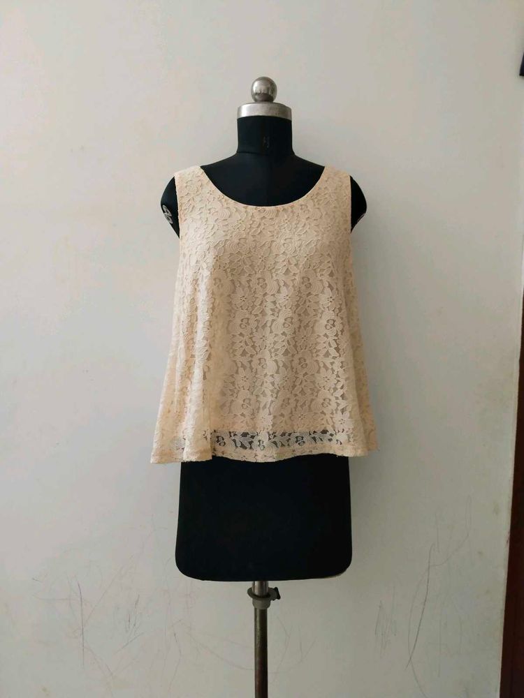 plus size Lace Tank Top