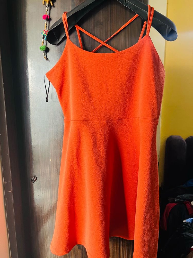 Coral Mini Dress