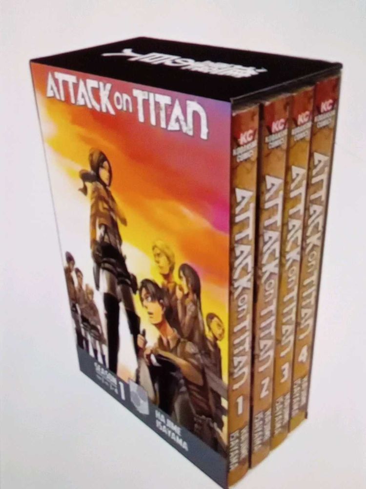 Attack on Titan Manga Set