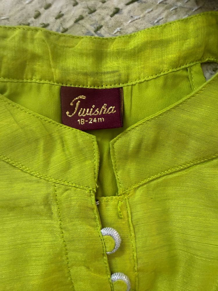 Cute Green Kurta