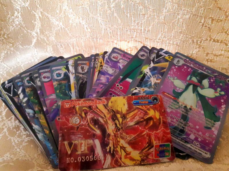 Pokemon Cards Collection (32 normal + 1 VIP)