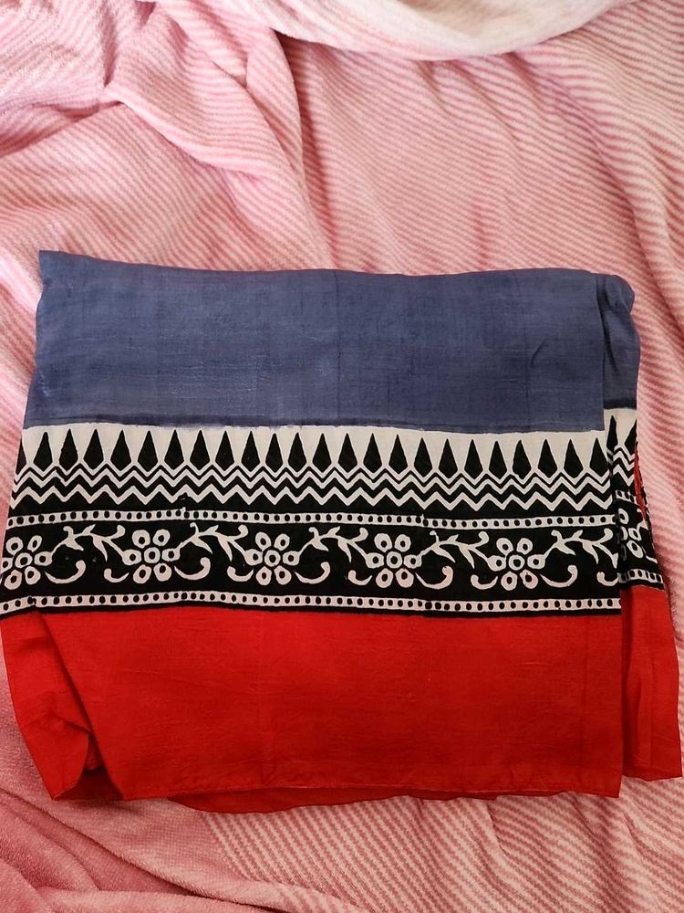 Handloom Saree - Tussar silk cotton