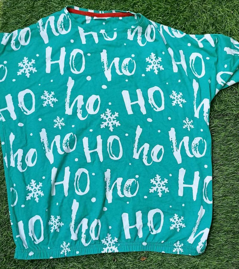 Festive Green Christmas Tee