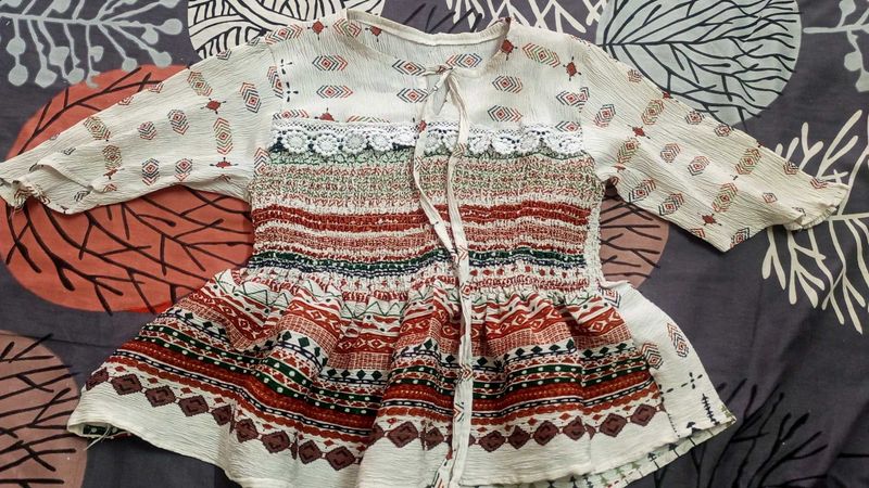 Boho Chic Printed Top