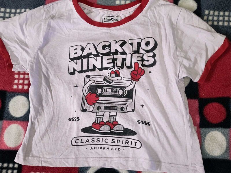 Limeroad crop t-shirt