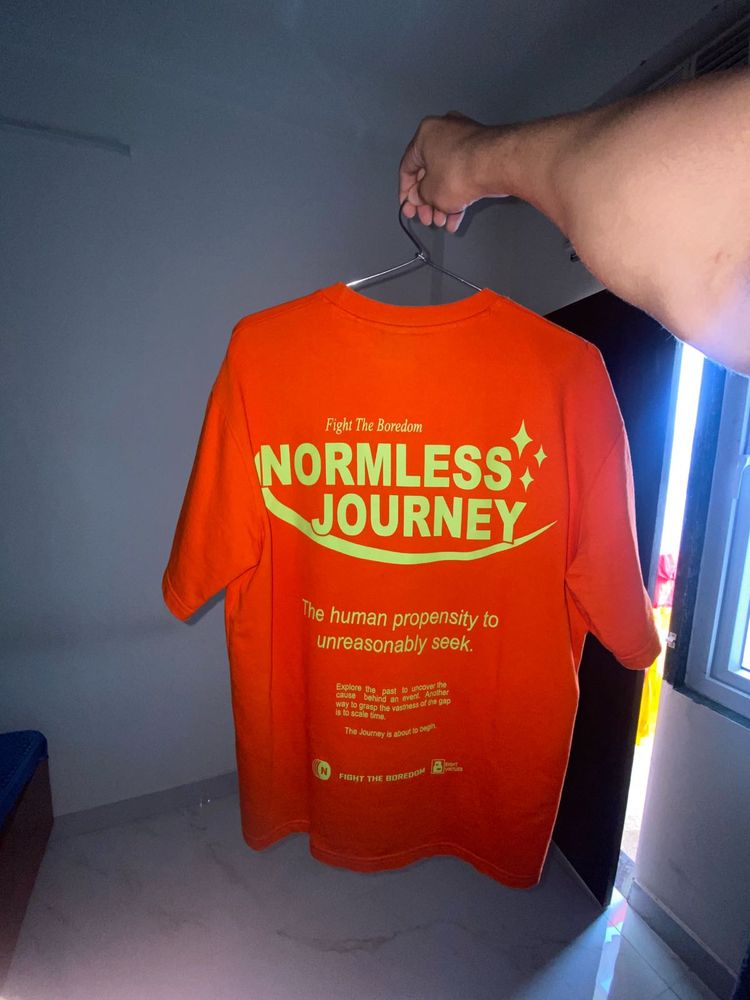 Orange Graphic T-Shirt