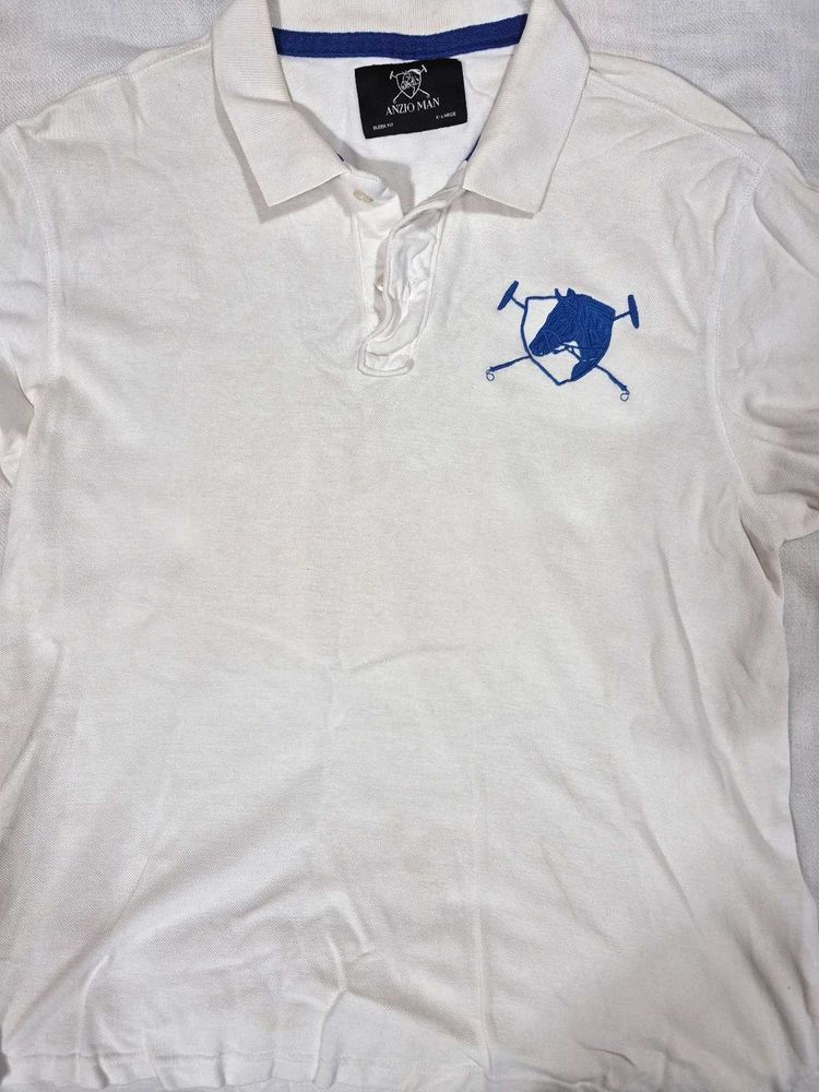 White Polo Shirt