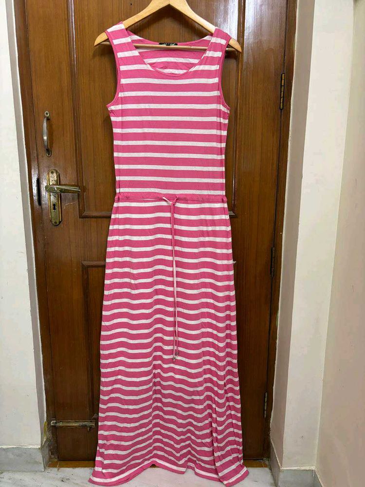 Striped Maxi Dress