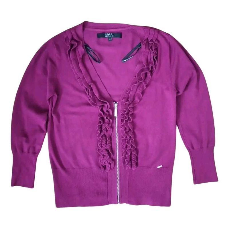 New Ruffle Front Cardigan