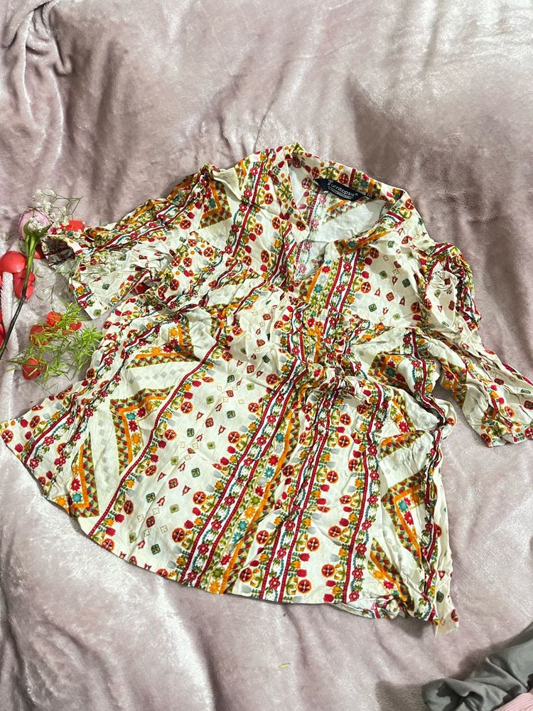 Floral Print Top