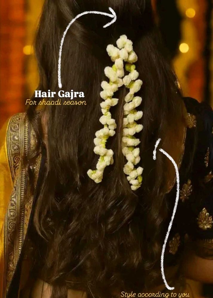 White Flower Hair Accessory