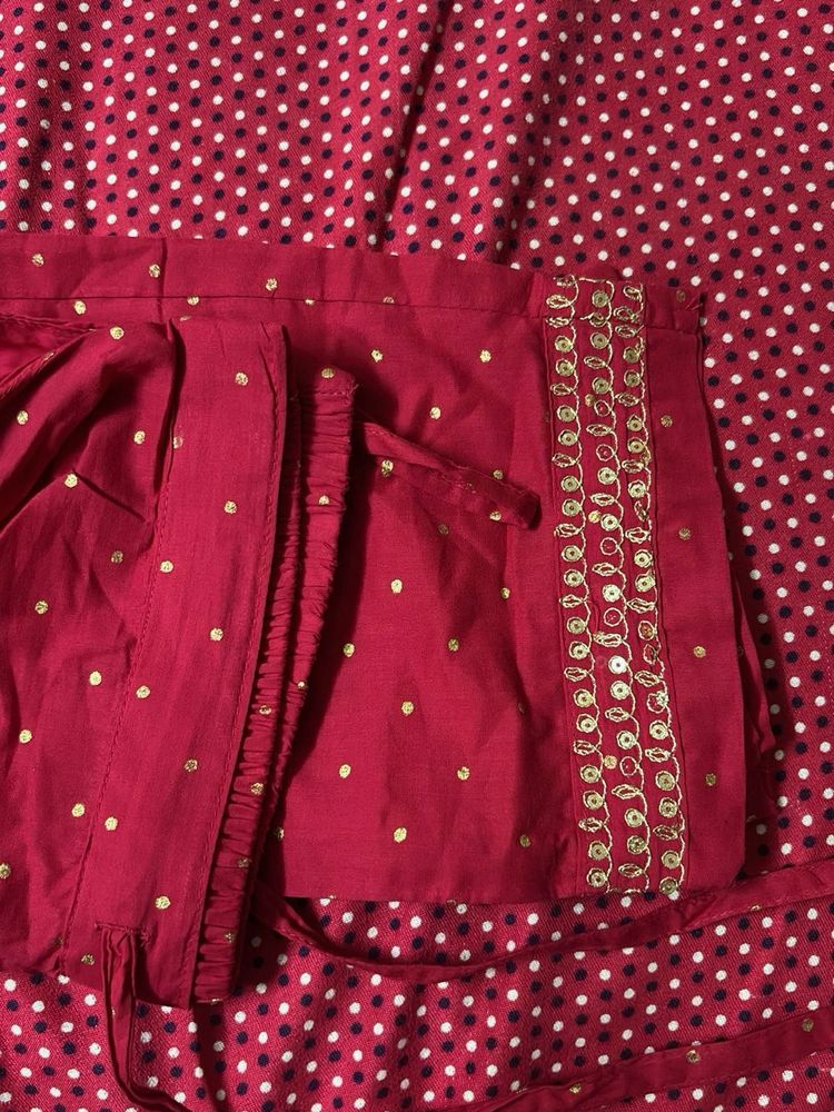 pink Ethnic Party wear set
