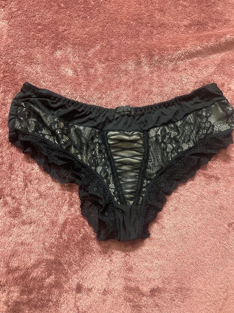Black Lace Briefs