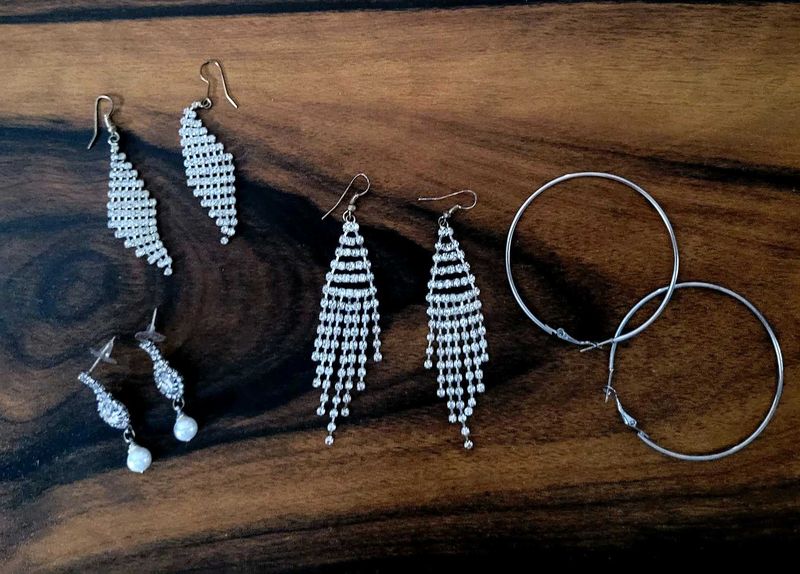 Silver Earring Bundle