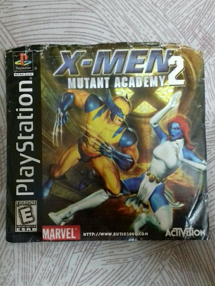 X-Men Mutant Academy 2 Game - Playstation 1/PS One