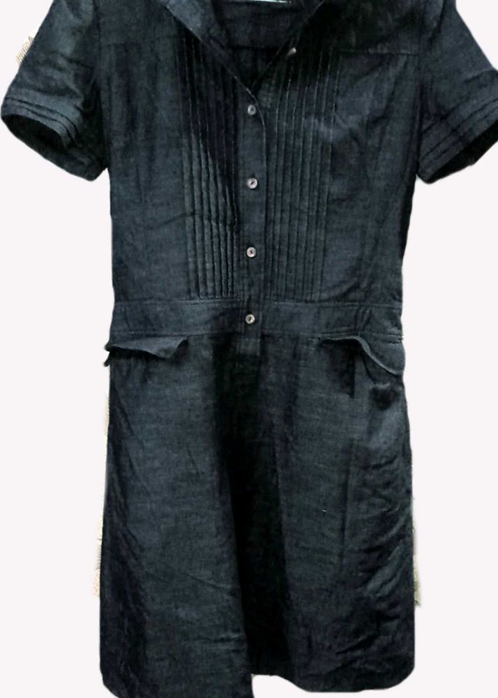 Denim Shirt Dress