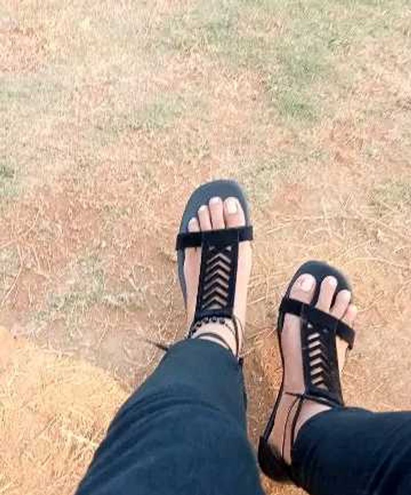 Stylish Black Sandals