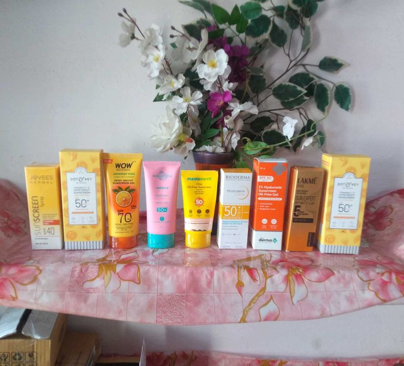 Sunscreen Available