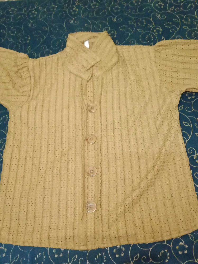 Button Down Casual Top