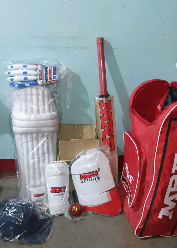 MRF Cricket Kit - Full Set(English Willow)