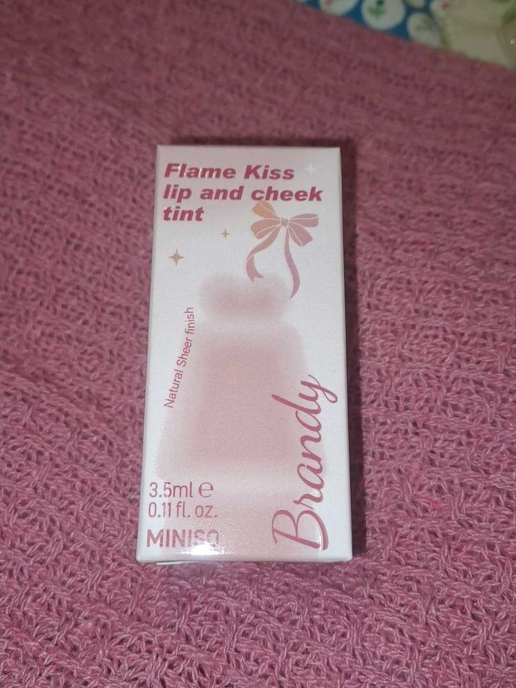 Miniso Flame Kiss Lip &amp; Cheek Tint - Brandy shade