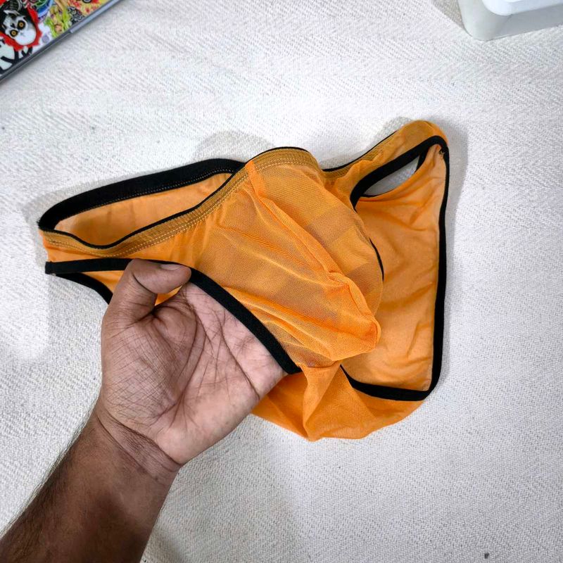Mens Transparent Brief.