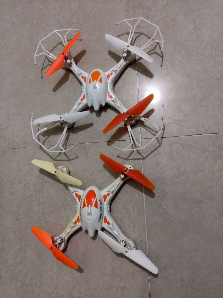 Two Quadcopter Drones
