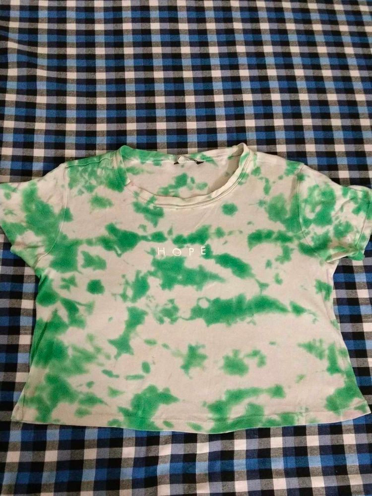 Tie-Dye &#39;Hope&#39; Branded Tee