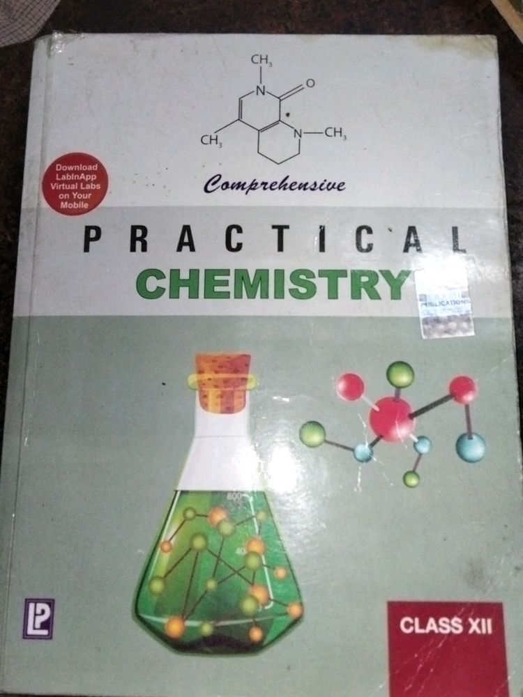 CLASS 12TH CHEMISTRY PRACTICAL BOOK 📚!