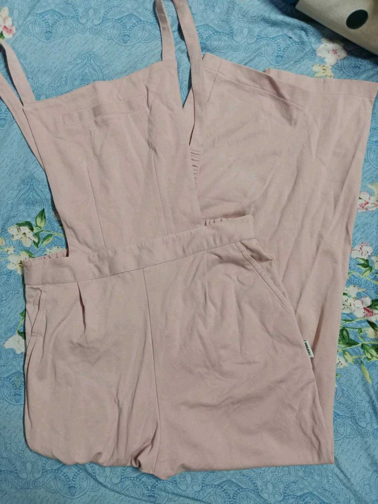 Cute Pink Dungaree