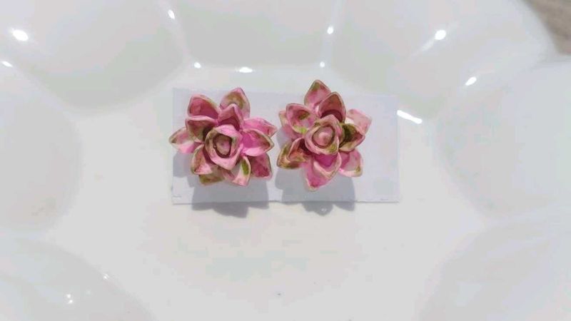5 Pcs 99rs Only Lotus Studs