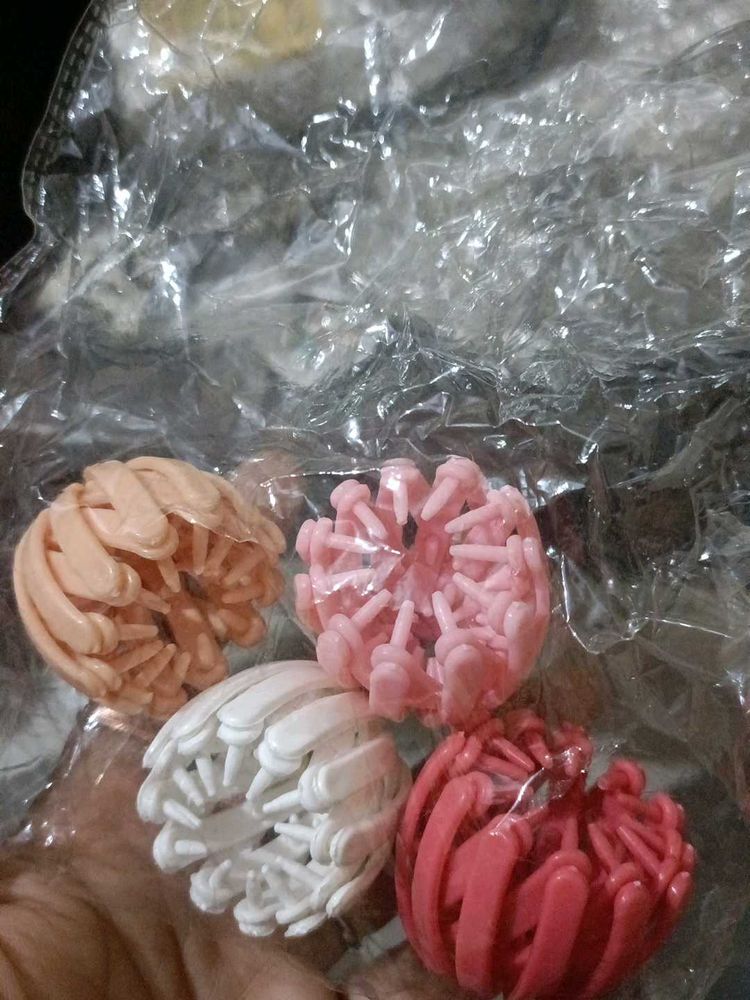 Bun Stretchable Holding Clips