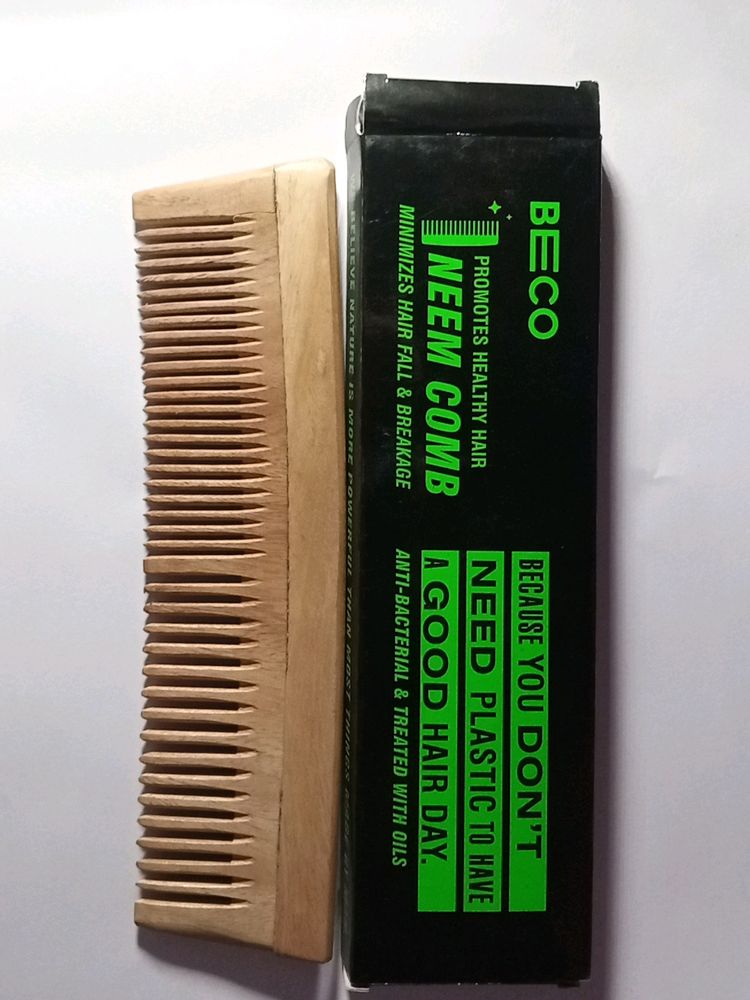 Beco Wooden Comb Antibacterial