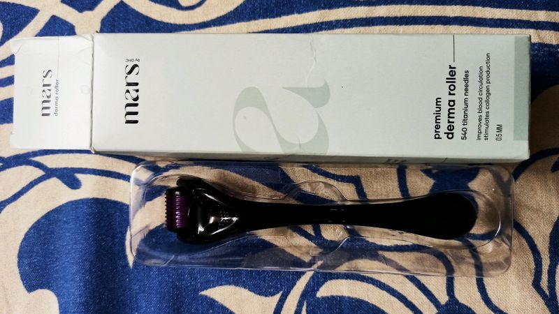 Derma Roller 0.5 mm for Face, Hair &amp; Beard