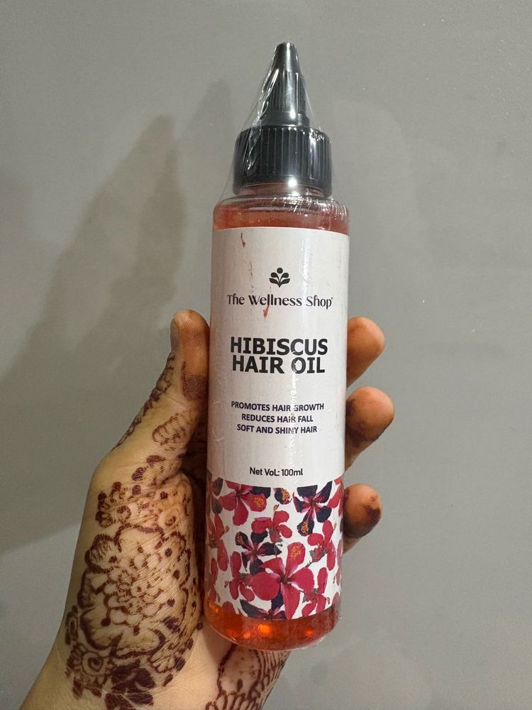 Hibiscus Hair Oil - The Wellness Shop