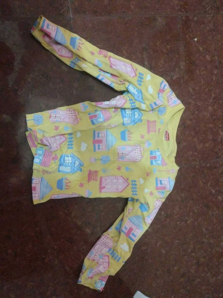 Patterned Long Sleeve Tee