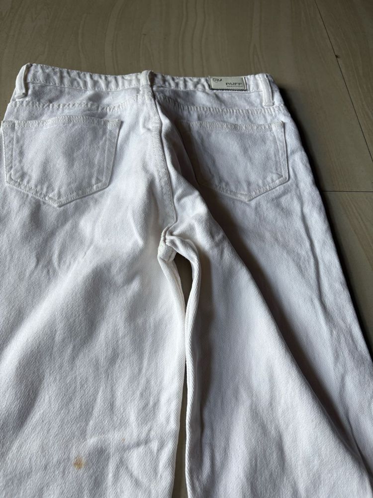 White Denim Jeans