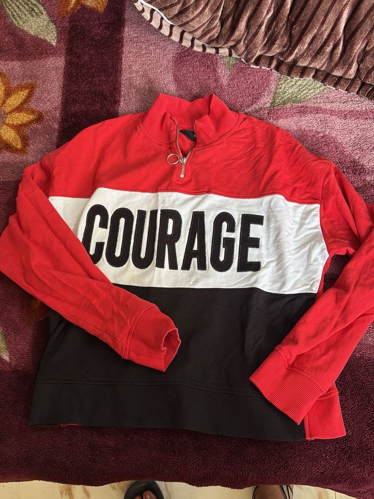 Courage Graphic Sweatshirt