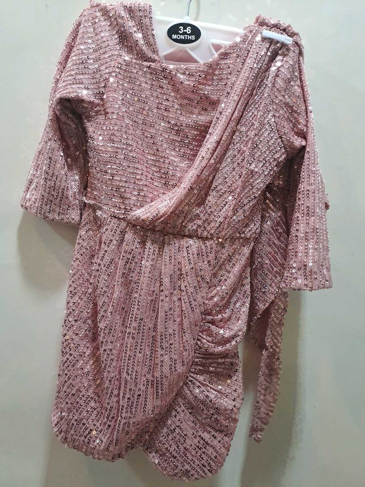 Sparkly Pink Party Dress (2 To 4 Years)