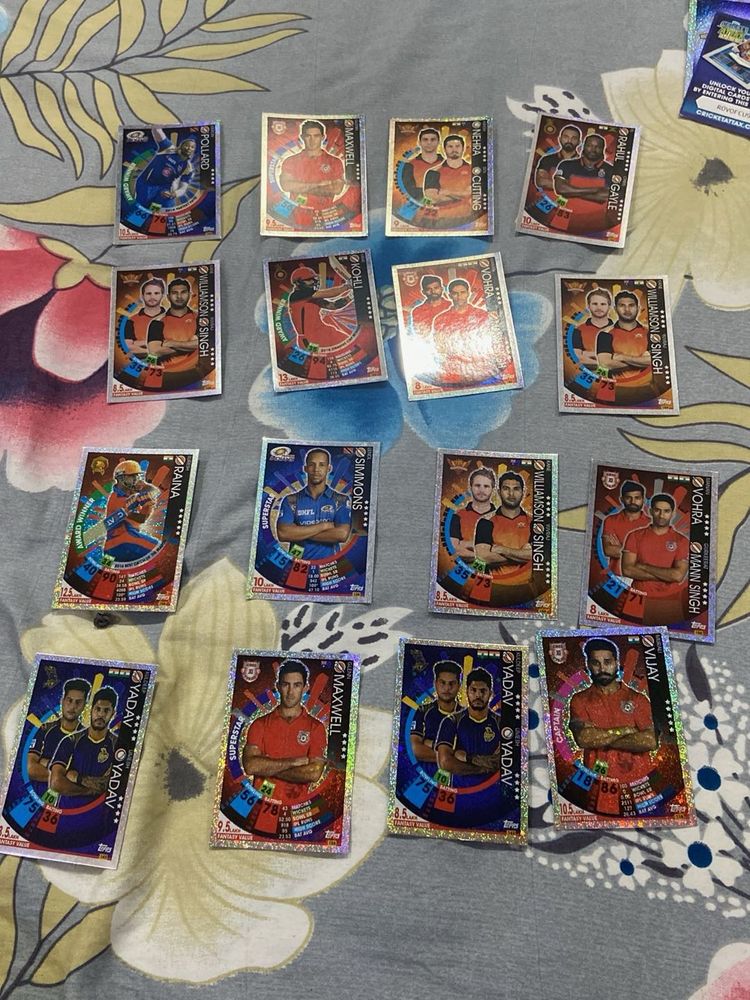 Cricket Trading Cards - 2017