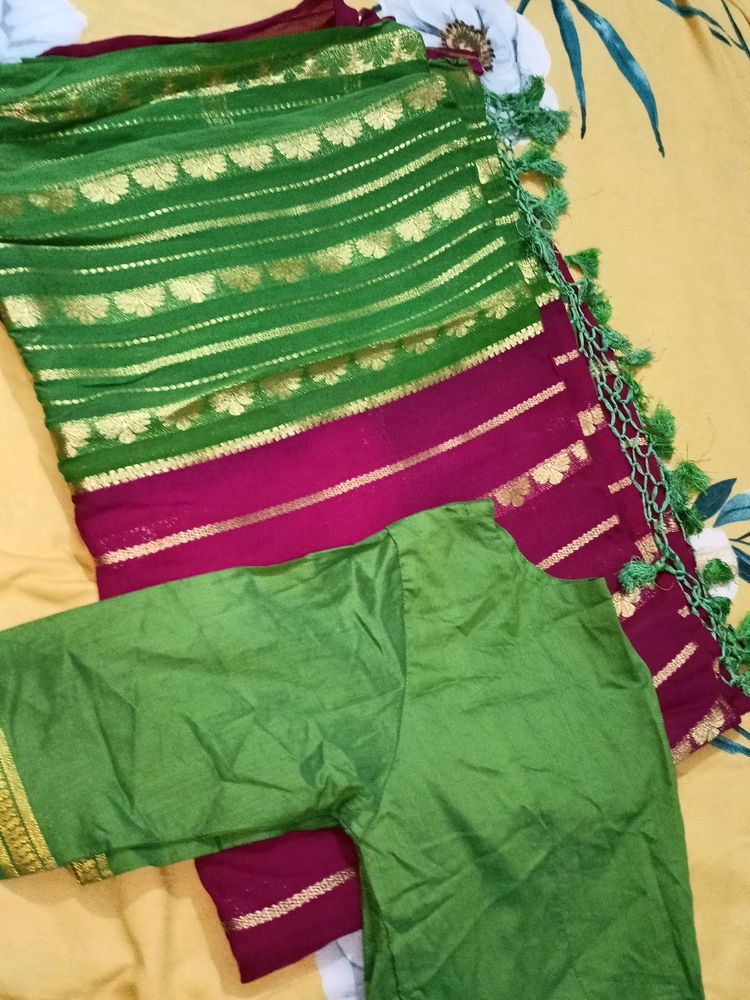 Silk Saree 🍰