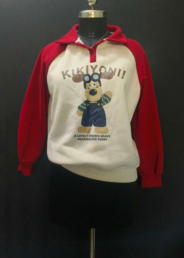 Fun Graphic Print Pullover