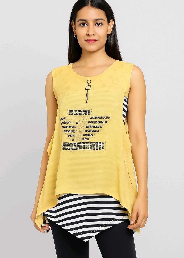 Unique Layered Tank Top