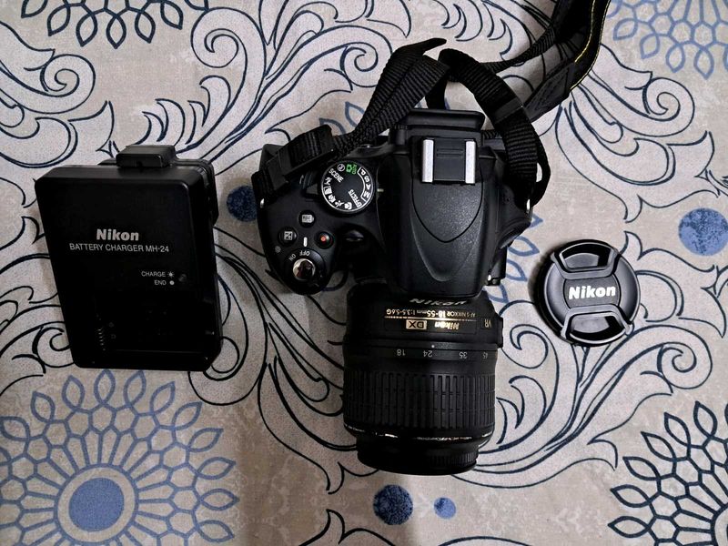 Nikon DSLR Camera (D5100) with Accessories