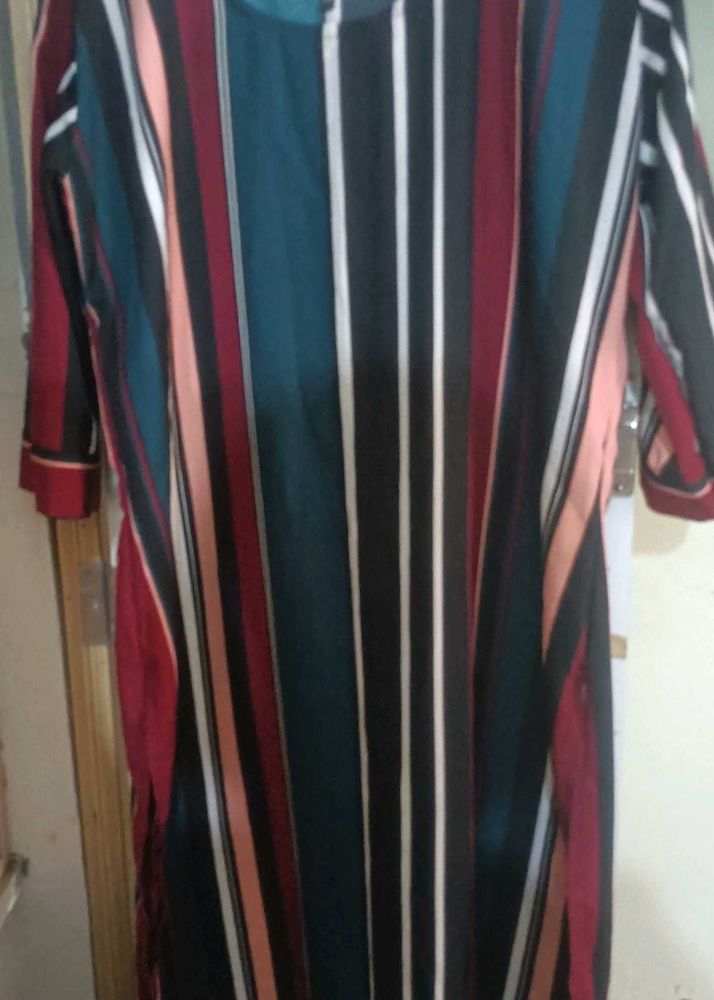 Striped Casual Dress