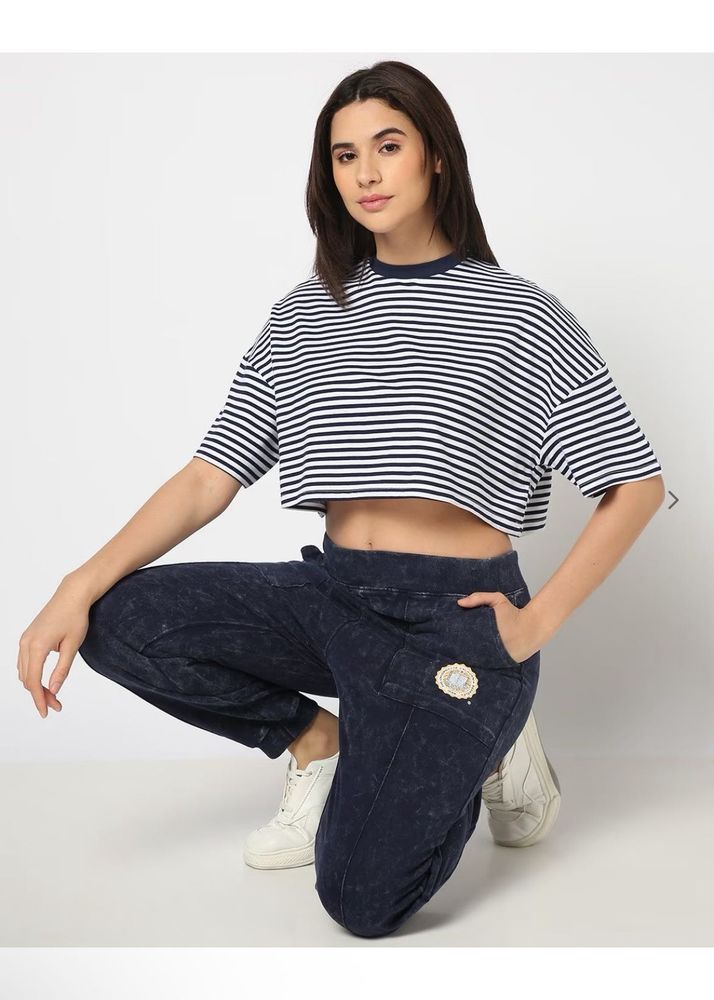 Striped Crop Top