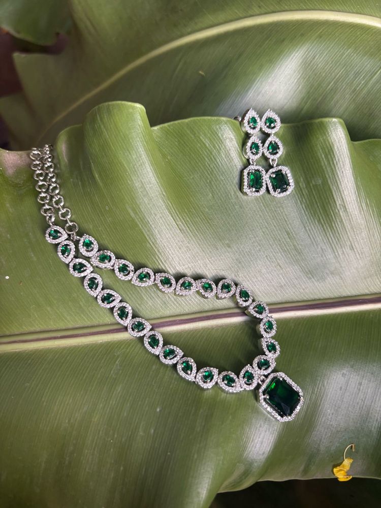 Emerald Green Jewelry Set